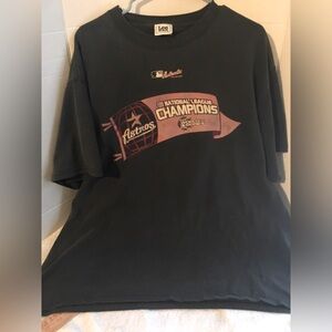 Vintage - ASTROS '05 NL Champs World Series Size Large